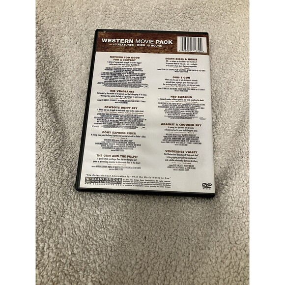 10-Movie Western Pack, Vol. 2 - All Tested - Picture 2 of 4